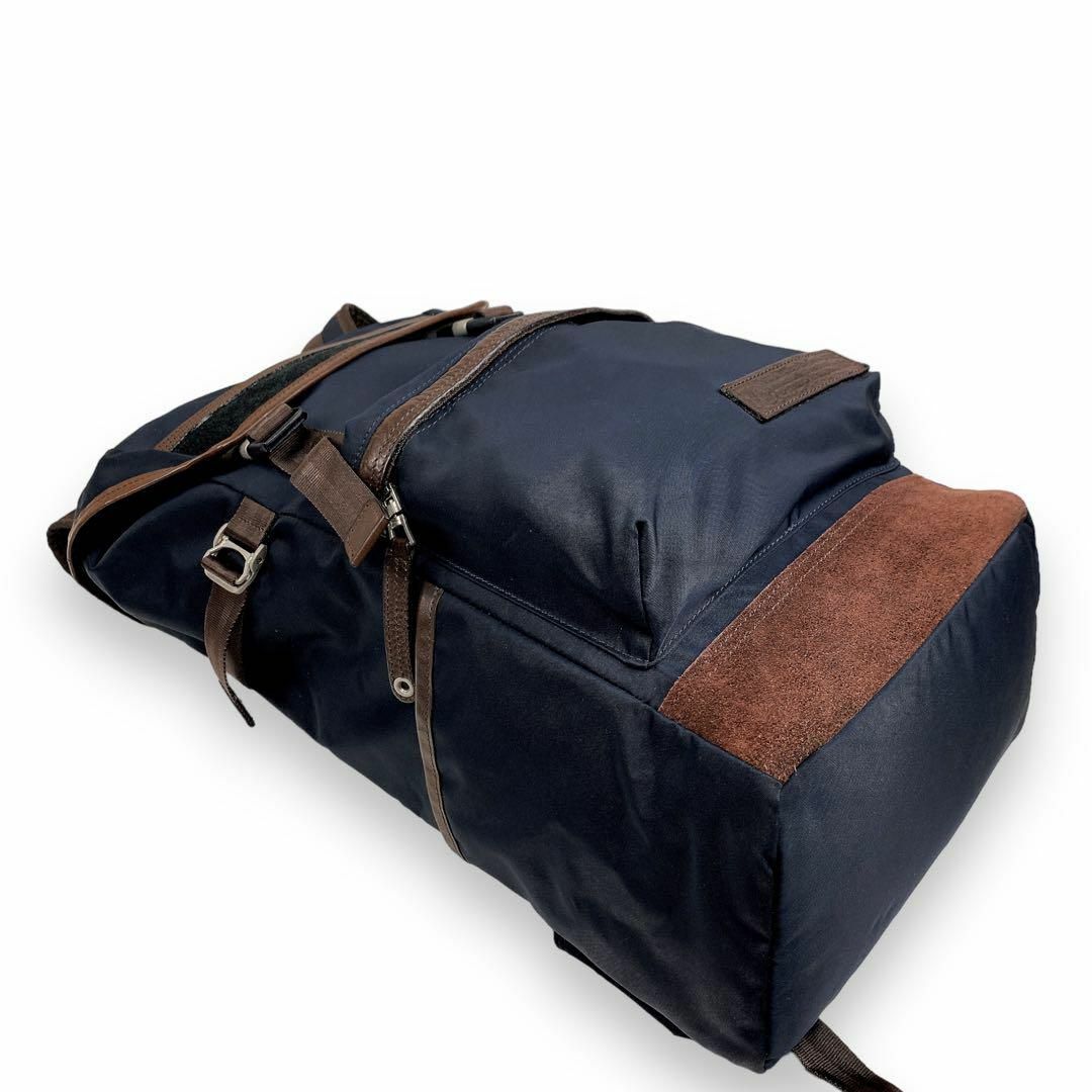 【極美品】 MSPC マスターピース ネイビー 01359 リュック デイパック 【極美品】 MSPC マスターピース ネイビー 01359 リュック デイパック