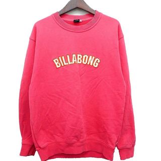 ビラボン(billabong)のビラボン BILLABONG トレーナー カットソー ロゴ 刺繍 切替リブ 長袖(その他)