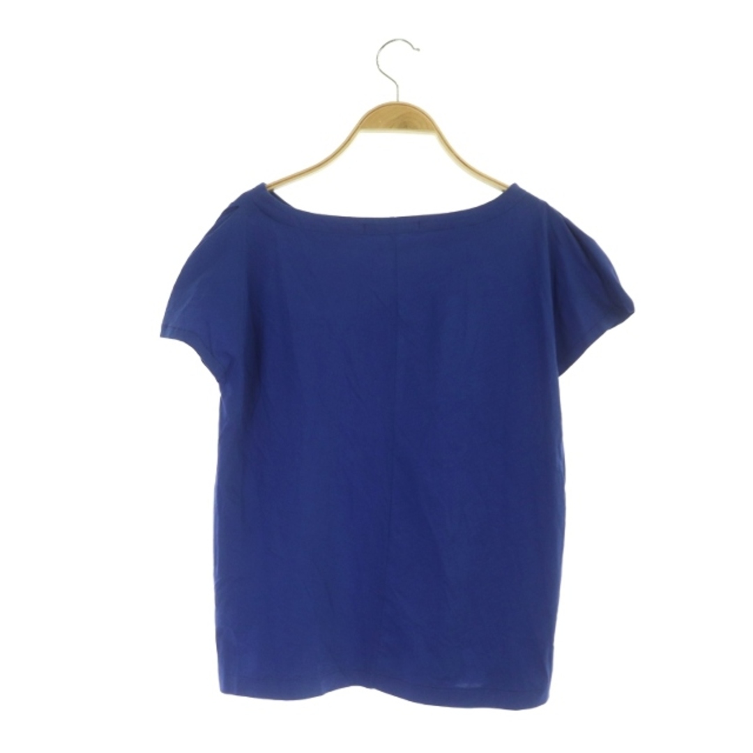 MACPHEE(マカフィー)のマカフィー トゥモローランド コットン Tシャツ カットソー 1 青 レディースのトップス(Tシャツ(半袖/袖なし))の商品写真