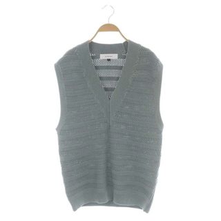 ルシェルブルー(LE CIEL BLEU)のルシェルブルー 23AW Eyelet Border Knit Vest ニット(ベスト/ジレ)