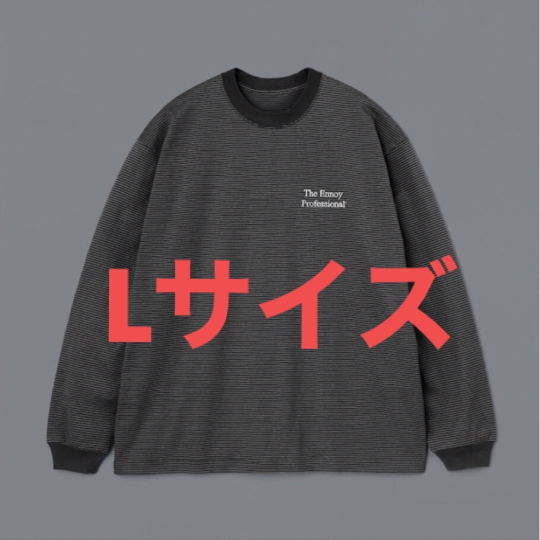 1LDK SELECT(ワンエルディーケーセレクト)のL/S BORDER T-SHIRTS (BLACK × WHITE)  L  メンズのトップス(Tシャツ/カットソー(七分/長袖))の商品写真