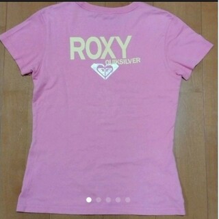 ロキシー(Roxy)のロキシー ROXY Tシャツ 半袖 ロゴ ピンク トップス レディース(Tシャツ(半袖/袖なし))