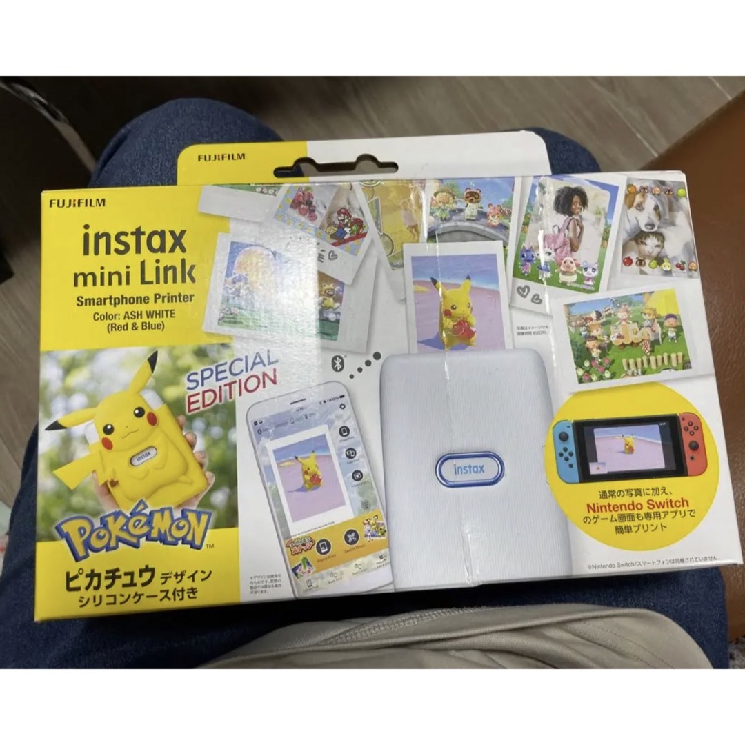 ★新品未使用　FUJI FILM instax mini Link ピカチュウ