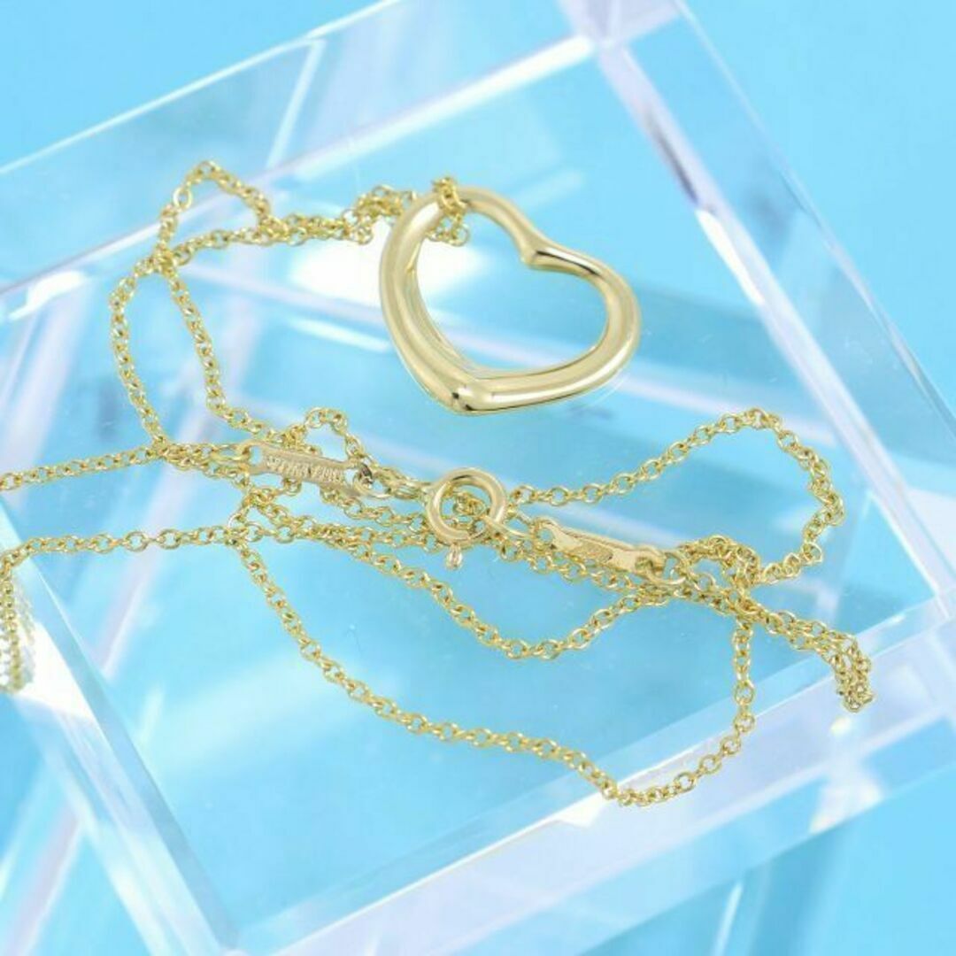 Tiffany & Co. - ティファニー TIFFANY 18K オープンハートネックレス