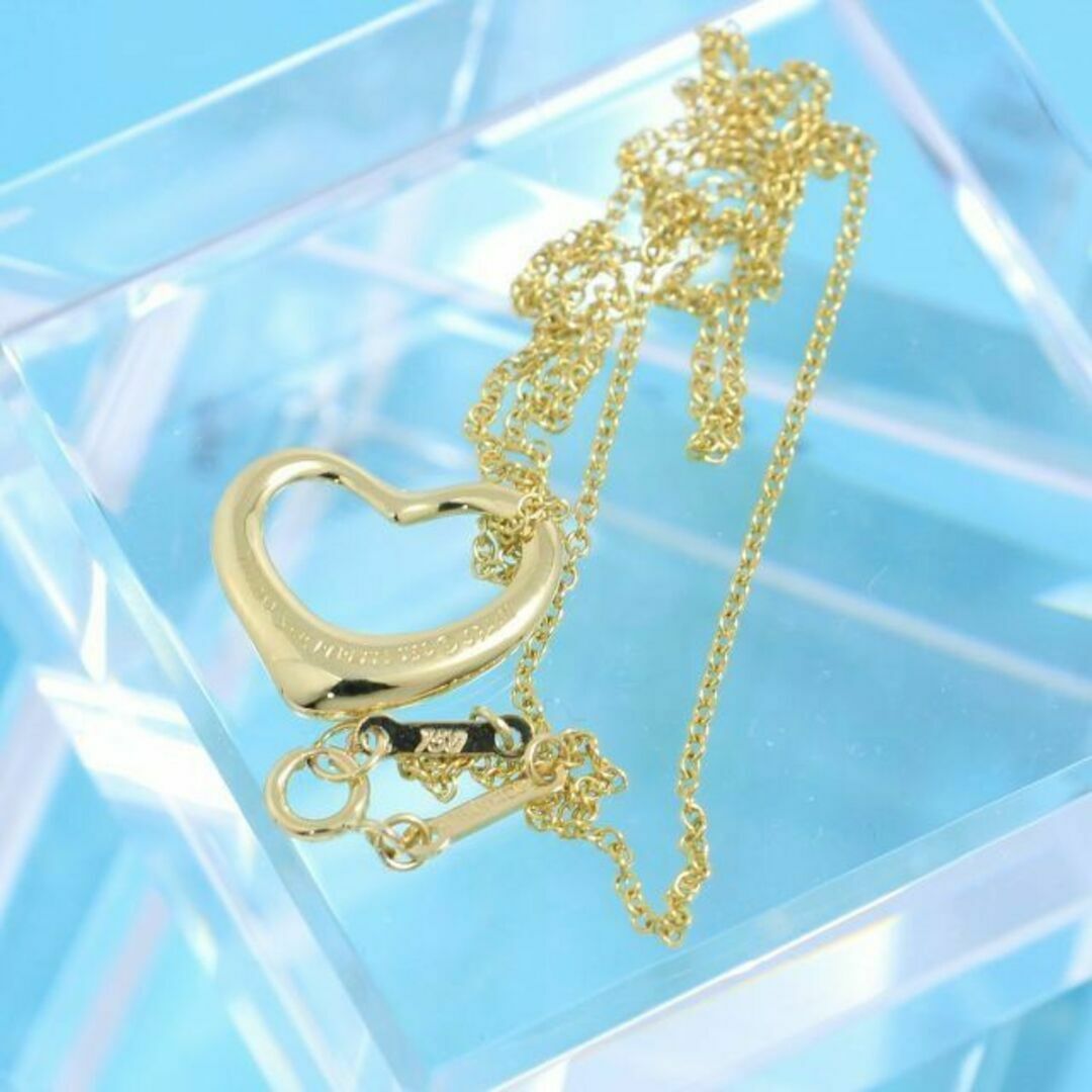 Tiffany & Co. - ティファニー TIFFANY 18K オープンハートネックレス