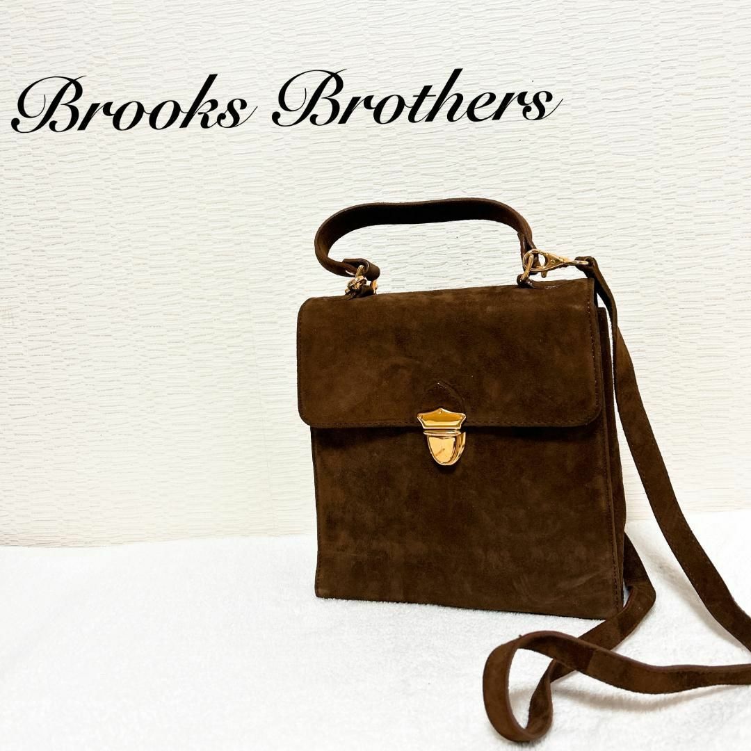 BROCKS BROTHERS ブルックスブラザーズ　リアル　ショルダーバック