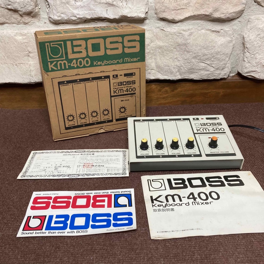 【美品】Boss KM-400 Keyboard Mixer