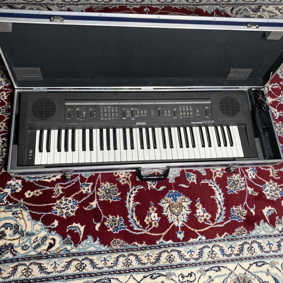 激レア逸品】SEIKO シンセサイザー DS-202 ハードケース付き!-