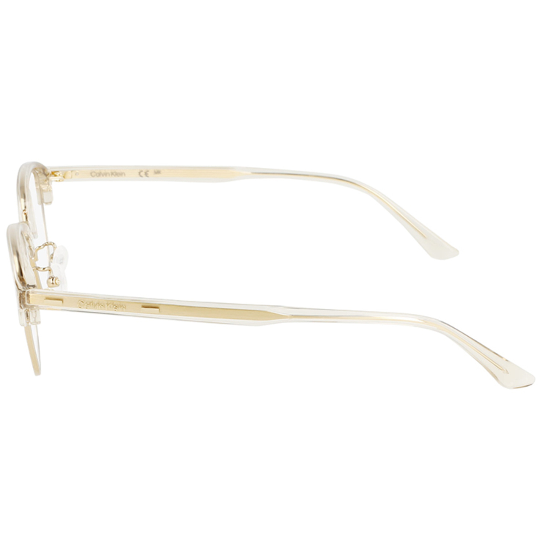 【新品】 メンズ カルバンクライン メガネ ck23122lb-208 50mm calvin klein 眼鏡 男性用 めがね チタン メタル フレーム ブロー 型 タイプ