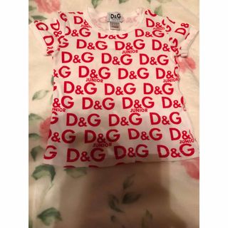 ディーアンドジー(D&G)の美品♡D&G DOLCE&GABBANA JUNIOR ロゴTシャツ(Tシャツ/カットソー)