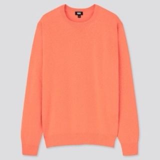 ユニクロ(UNIQLO)のウォッシャブルコットンメリノクルーネックセーター ユニセックス(ニット/セーター)