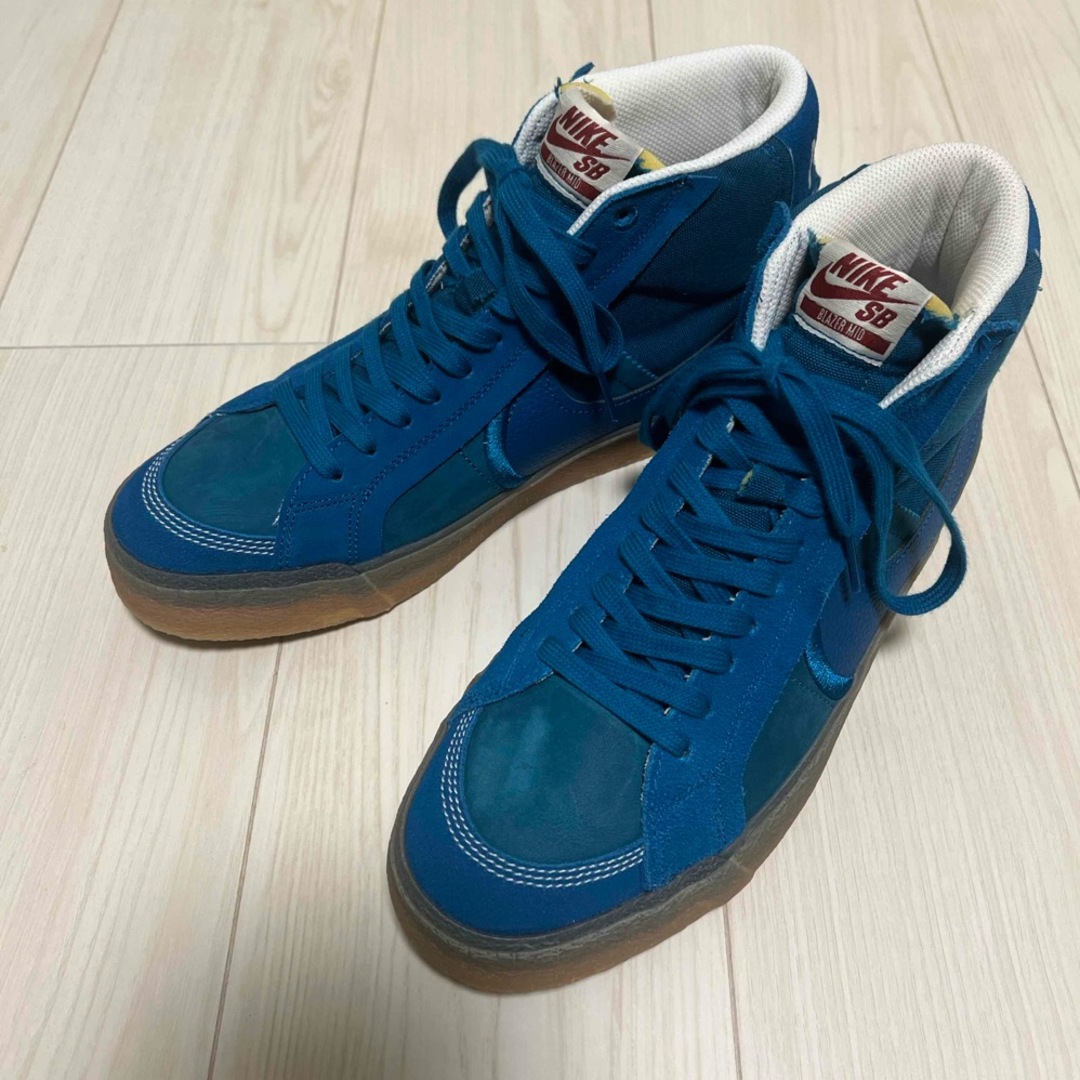 NIKE SB ZOOM BLAZER MID PRM PLUS 27.0cmaiko着用