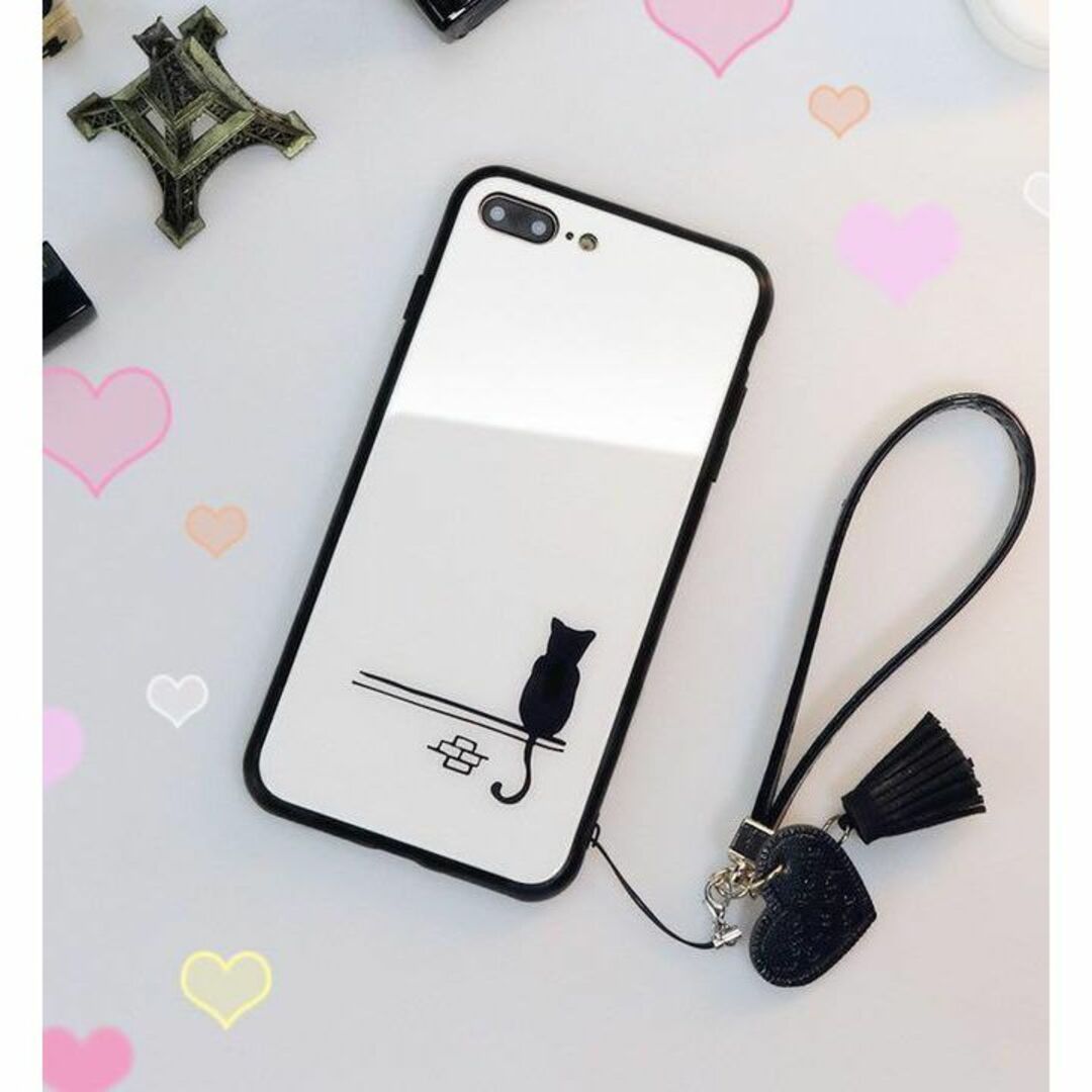 iPhone12 ケース 猫 くろ ねこ かわいい 量産型 韓国の通販 by s |ラクマ