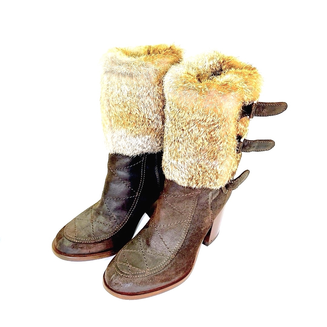LAURENCE DECADE ローレンス・ディケイド ブーツ 37.5 美品-