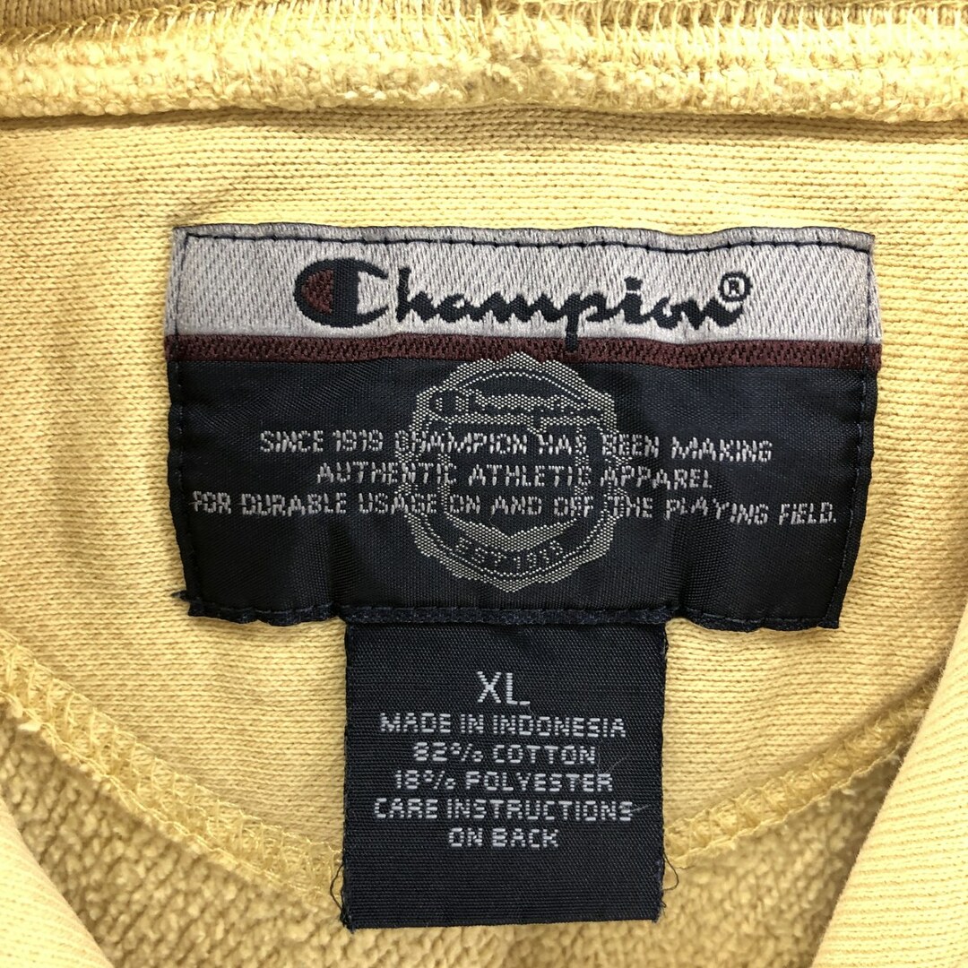 Champion(チャンピオン)の古着 チャンピオン Champion ORIGINAL REVERSE WEAVE オリジナルリバースウィーブ カレッジ スウェットプルオーバーパーカー メンズXL /eaa377913 メンズのトップス(スウェット)の商品写真