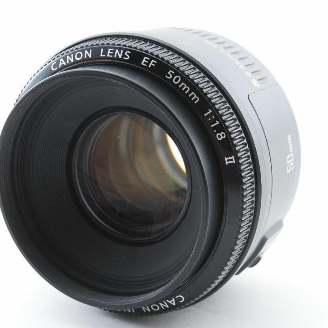 Canon - 神レンズ✨ 美品☆ キャノン単焦点 Canon EF 50mm F1.8 IIの