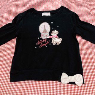 シャーリーテンプル(Shirley Temple)のシャーリーテンプル♡プードル♡カットソー♡長袖♡スノードーム♡リボン♡トップス(Tシャツ/カットソー)