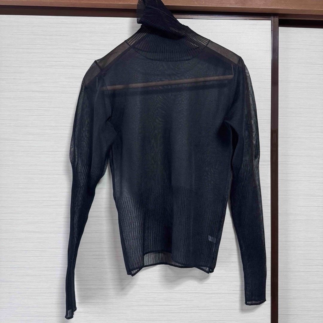 ETRE TOKYO/シースルーラメニット-