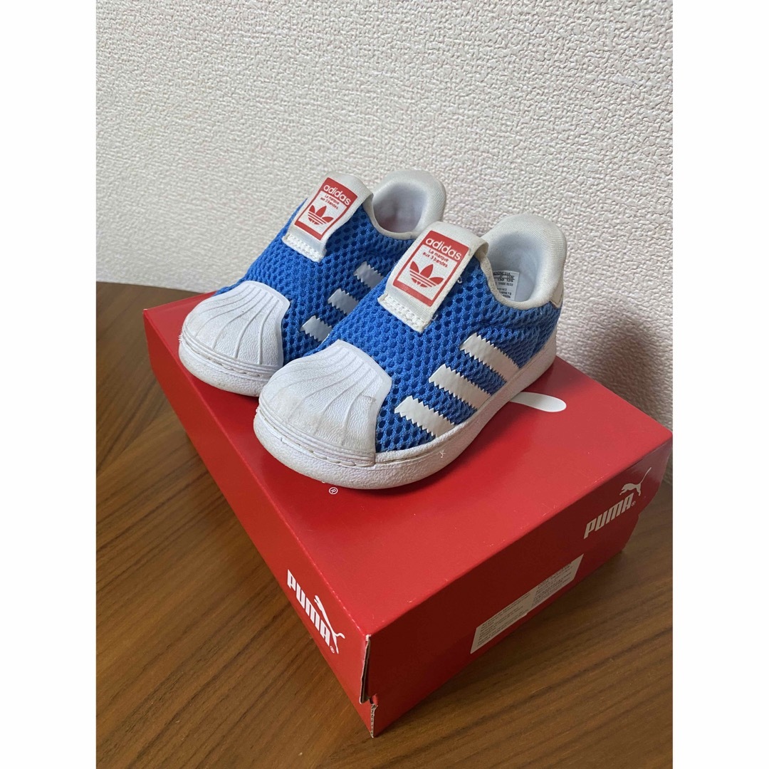 adidas(アディダス)のadidas スニーカー キッズ/ベビー/マタニティのベビー靴/シューズ(~14cm)(スニーカー)の商品写真