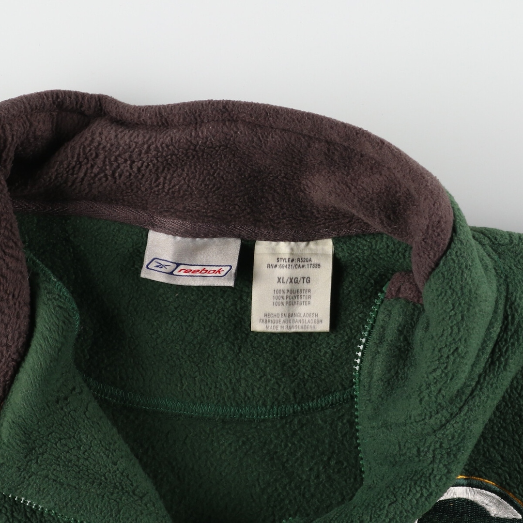 リーボック Reebok NFL GREEN BAY PACKERS グリーンベイパッカーズ ウォームアッププルオーバー メンズXL /eaa363570