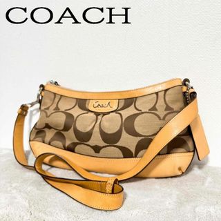 COACH - レア✨COACH コーチショルダーバッグハンドバッグブラウン茶