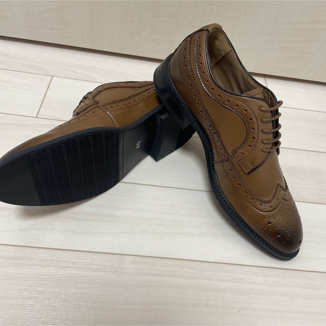 美品　GUIONNET WING TIP DERBY ドレスシューズ　革靴