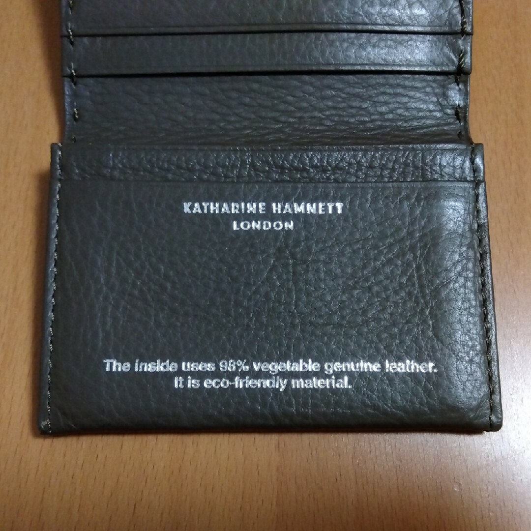 KATHARINE HAMNETT(キャサリンハムネット)の美品★キャサリンハムネット　名刺入れ レディースのファッション小物(名刺入れ/定期入れ)の商品写真