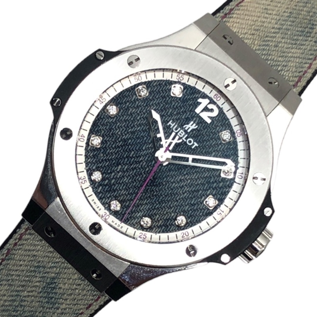 HUBLOT(ウブロ)の　ウブロ HUBLOT ビッグバン ジーンズ 世界100本 343.SX.2719.NR.WTY16 ブルー文字盤 TI/SS 自動巻き メンズ 腕時計 メンズの時計(その他)の商品写真