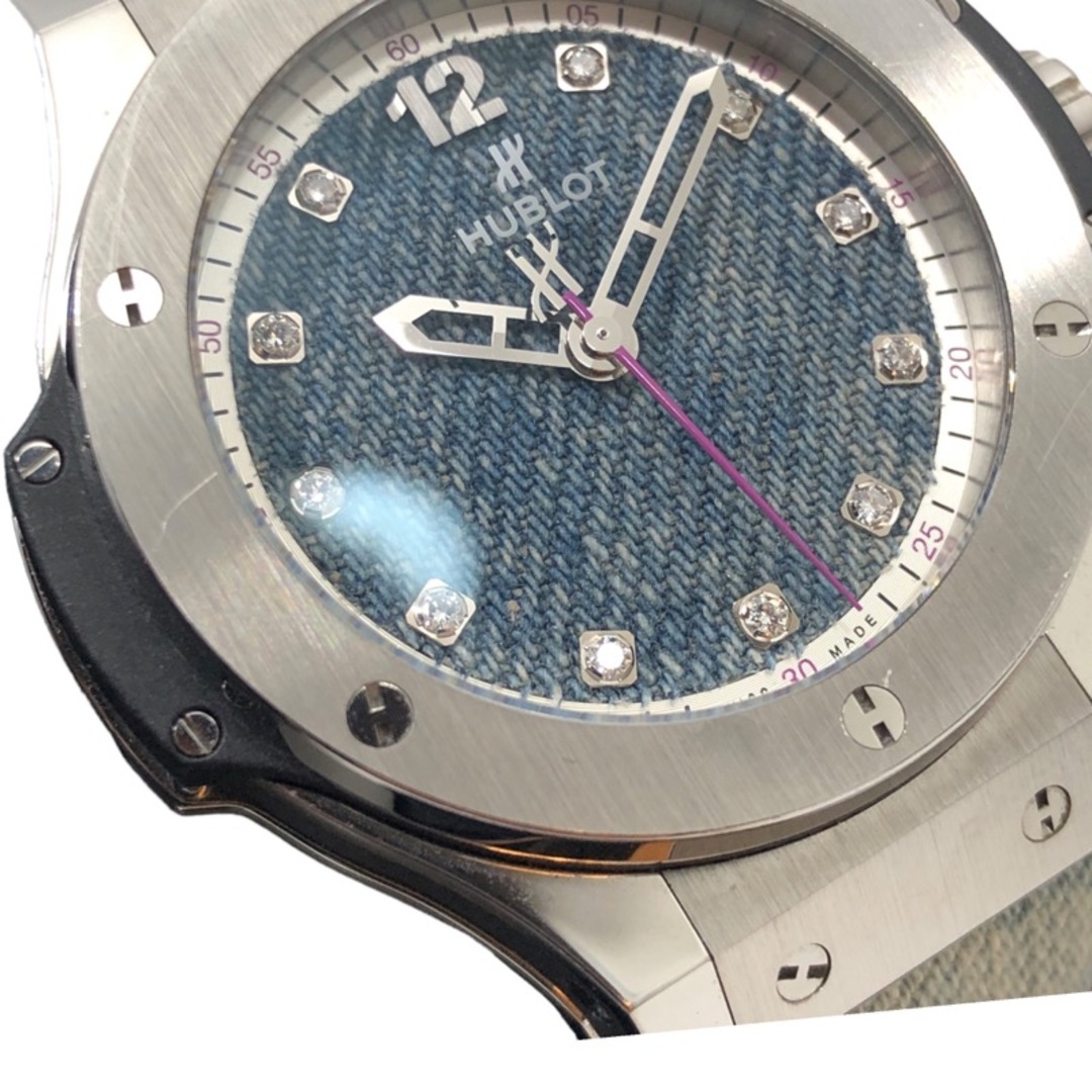 HUBLOT(ウブロ)の　ウブロ HUBLOT ビッグバン ジーンズ 世界100本 343.SX.2719.NR.WTY16 ブルー文字盤 TI/SS 自動巻き メンズ 腕時計 メンズの時計(その他)の商品写真