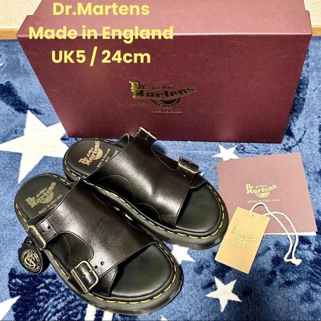 Dr.Martens - 【美品】Dr.Martens 英国製 Dayne 2ストラップレザー