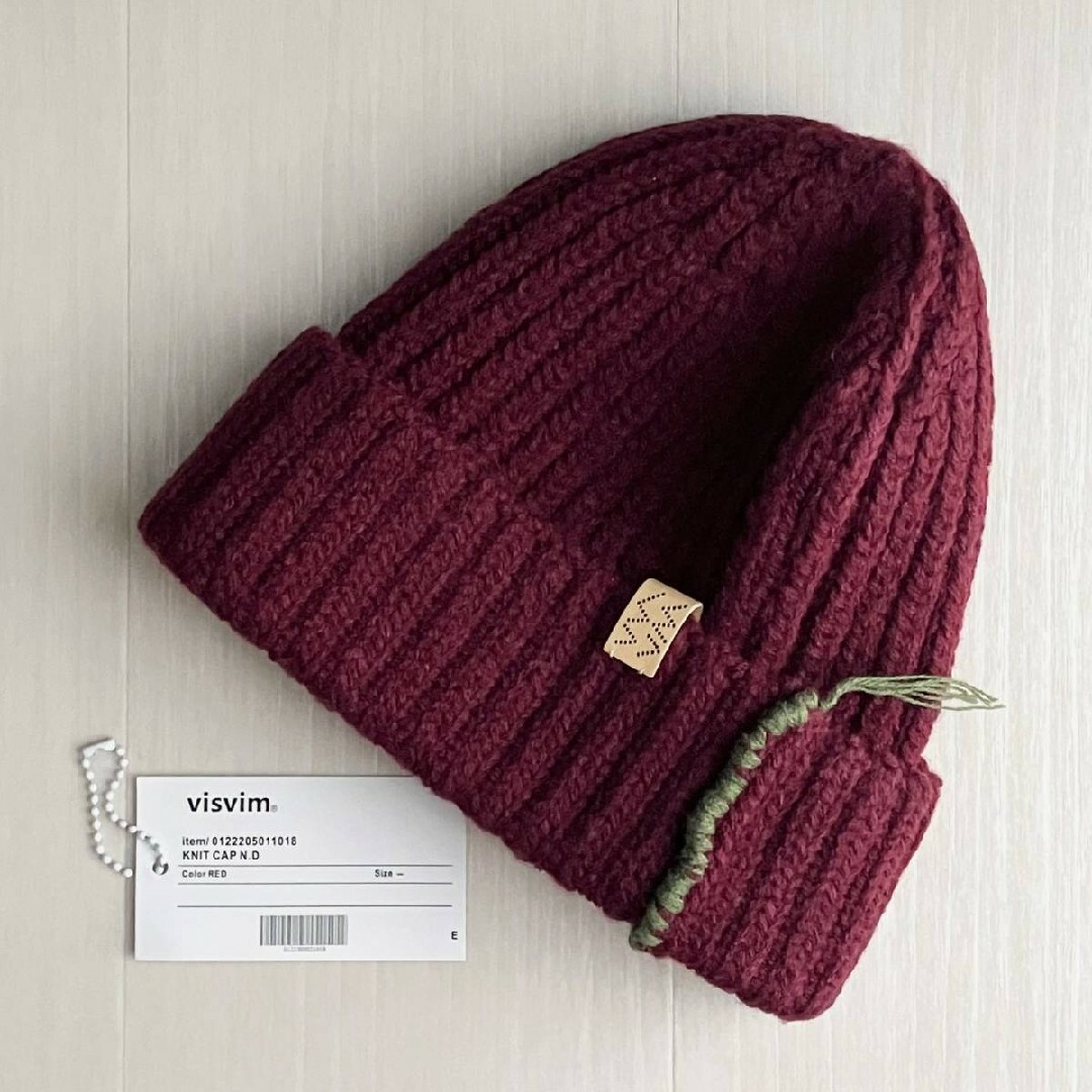 visvim 22aw KNIT CAP N.D 限定 ニット帽ビーニーメンズ