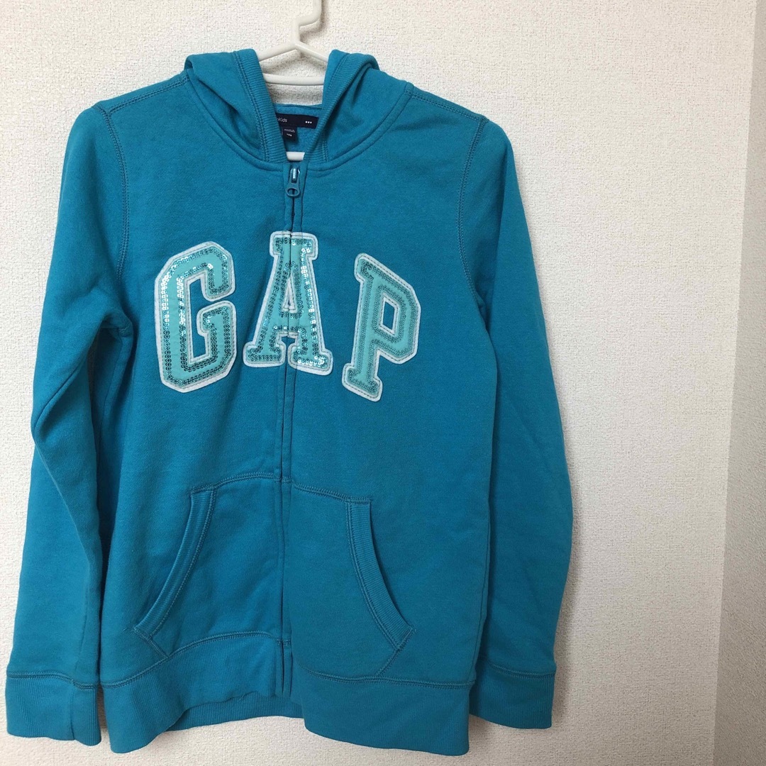 GAP Kids(ギャップキッズ)のダッフィー様　GAP ギャップ　パーカー　130 新品 キッズ/ベビー/マタニティのキッズ服女の子用(90cm~)(ジャケット/上着)の商品写真