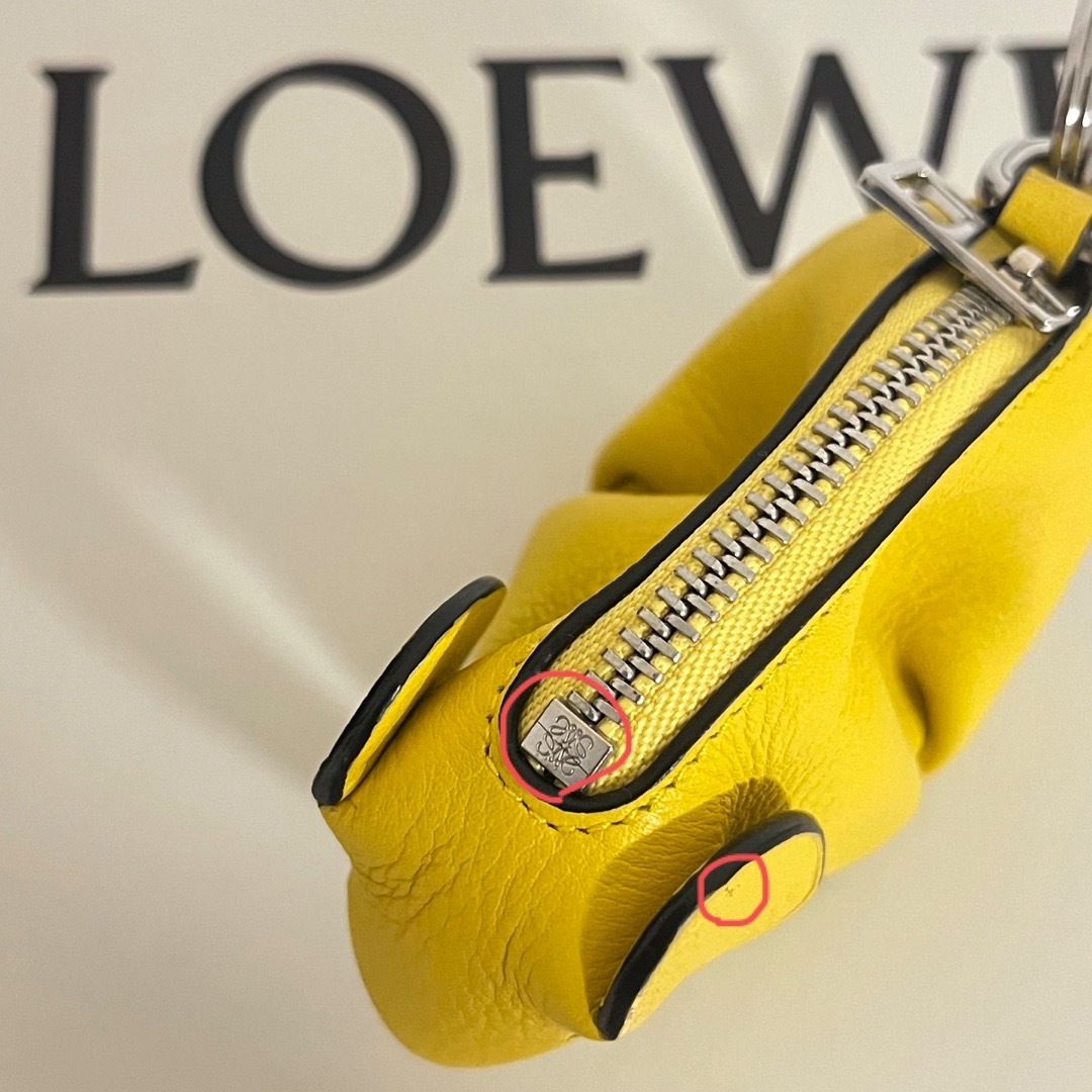 LOEWE elephant coin case charm 7