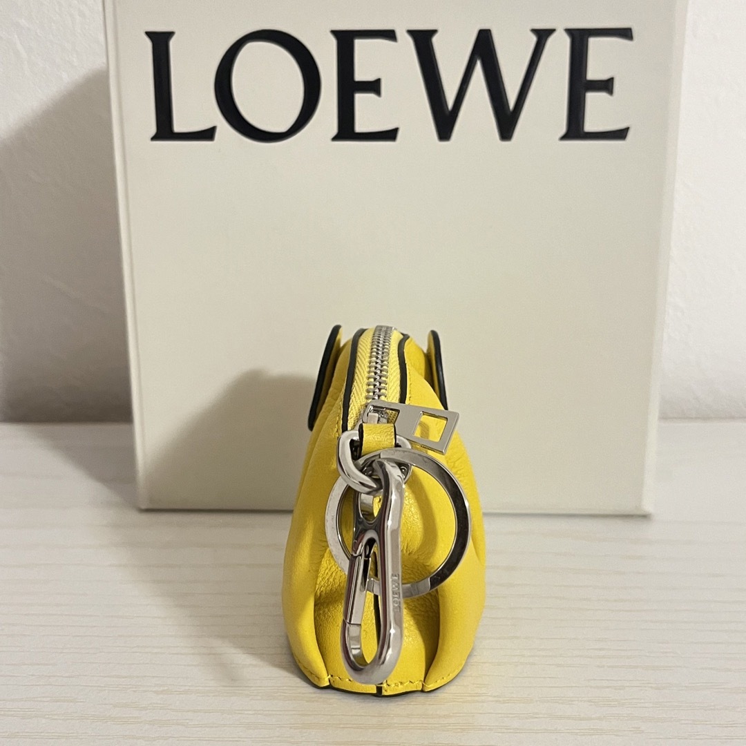 LOEWE elephant coin case charm 3