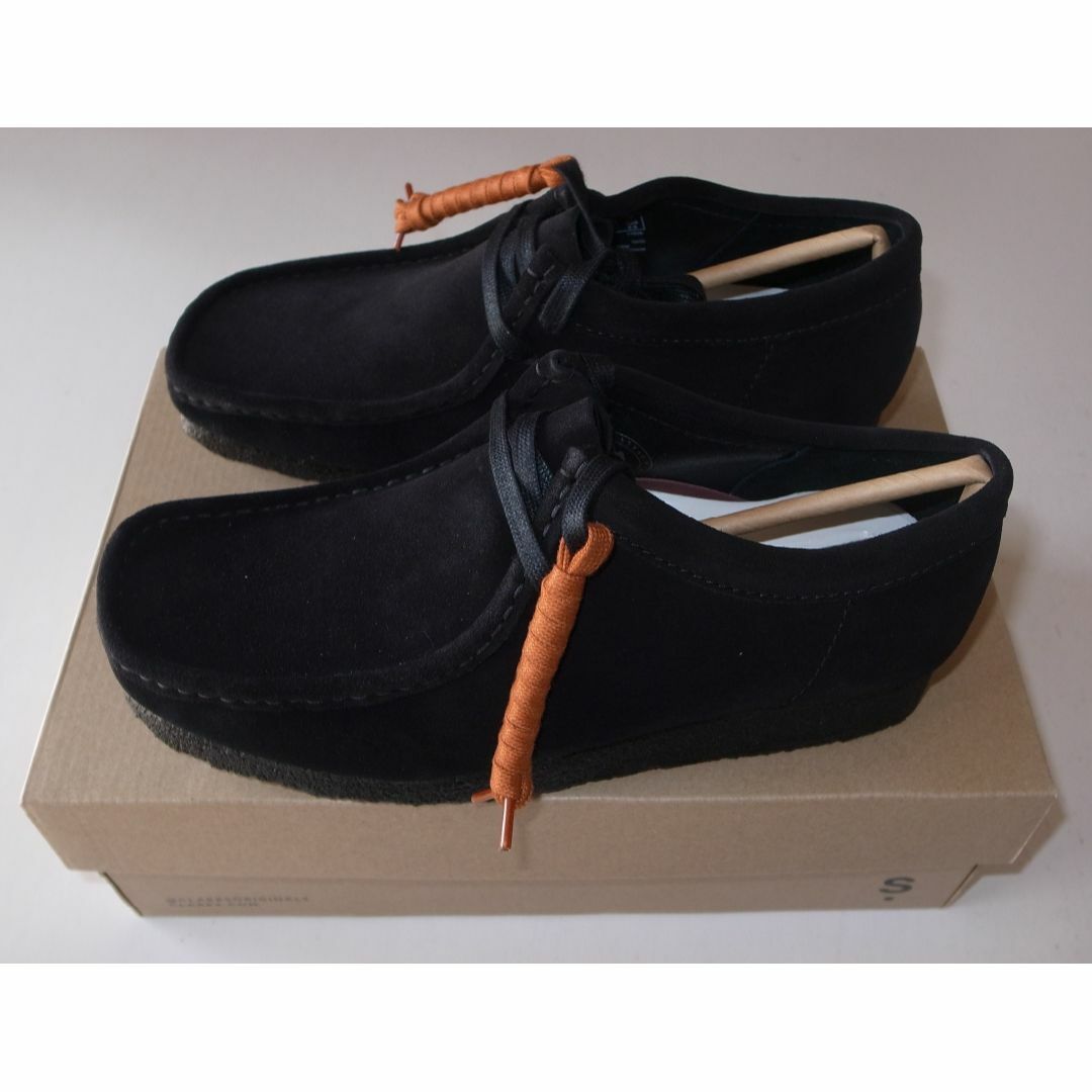 Clarks クラークス WALLABEE ワラビー black UK7 25-