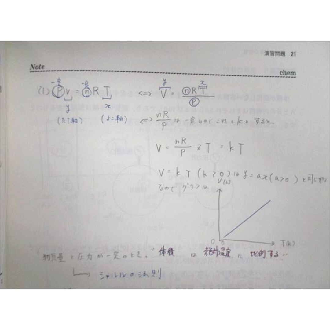 VF02-024 代々木ゼミナール　代ゼミ 【単元別】高校化学 Vol.1〜4 テキスト通年セット 計4冊 藤原康雄 13m0D