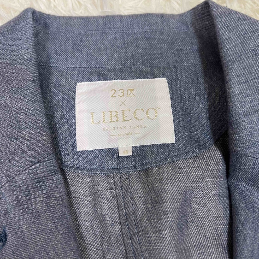 セール 登場から人気沸騰】 【美品】23区 LIBECO ロングコート リネン セール 登場から人気沸騰】 【美品】23区 LIBECO ロングコート リネン