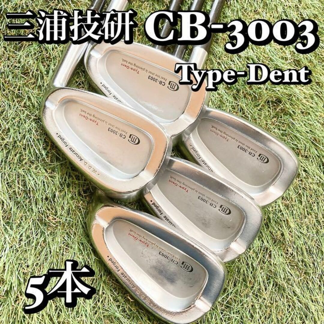 クラブ三浦技研　CB-3003  Type-Dent アイアン 5本