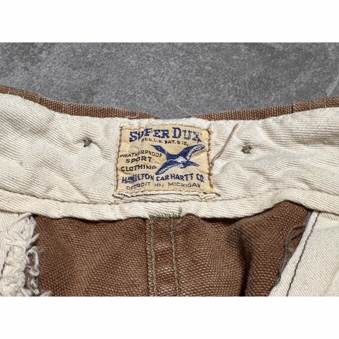 激レア superduck carhartt50s jogger pants-