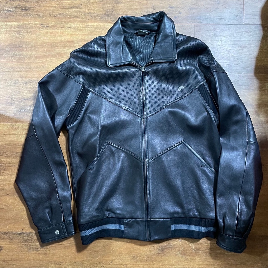 NIKE - NIKE レザージャケットの通販 by piyopiyoshop|ナイキならラクマ