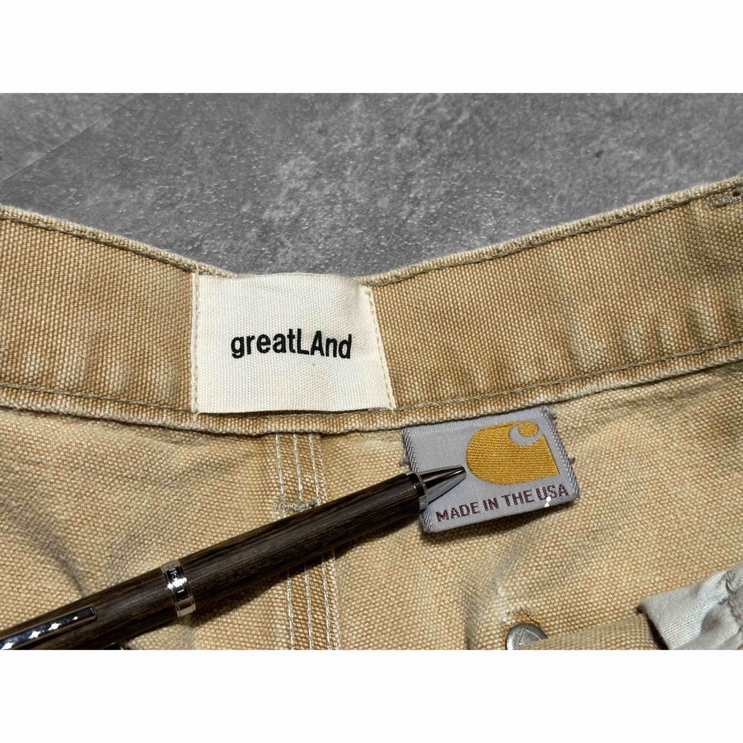 carhartt - greatland greatman pants carhartt再構築の通販 by て
