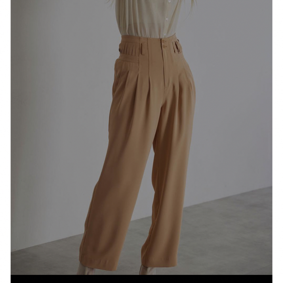 3日間限定セール BELT DETAIL STRAIGHT PANTS | フリマアプリ ラクマ
