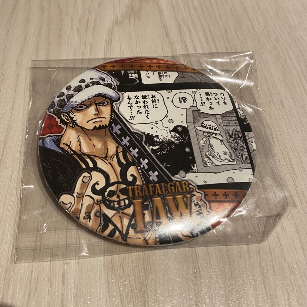 ONE PIECE ワンピース ロー コラソン 缶バッジセット