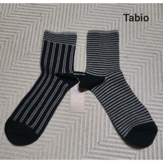 タビオ(Tabio)の【Tabio】ストライプボーダーソックス(ソックス)
