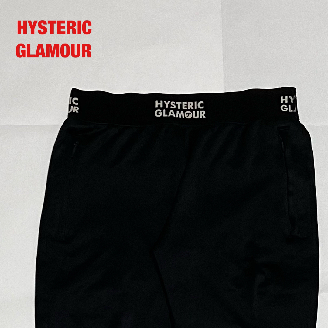 伸縮性HYSTERIC GLAMOUR　RS WOMAN HEAD スウェットパンツ