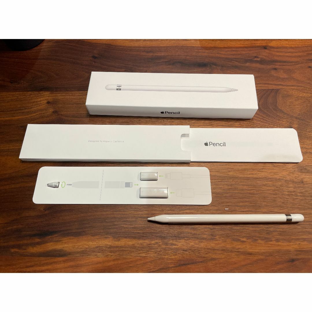 【ジャンク品】Apple Pencil 第1世代(箱・説明書・付属品 全て有り) | フリマアプリ ラクマ