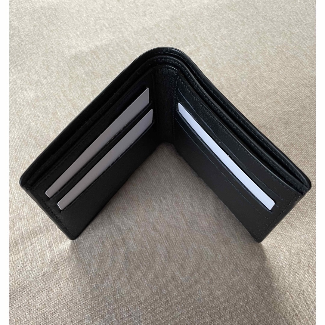 新品 メゾン マルジェラ ZERO IMPACT 折り財布 ブラック 札入れ 黒