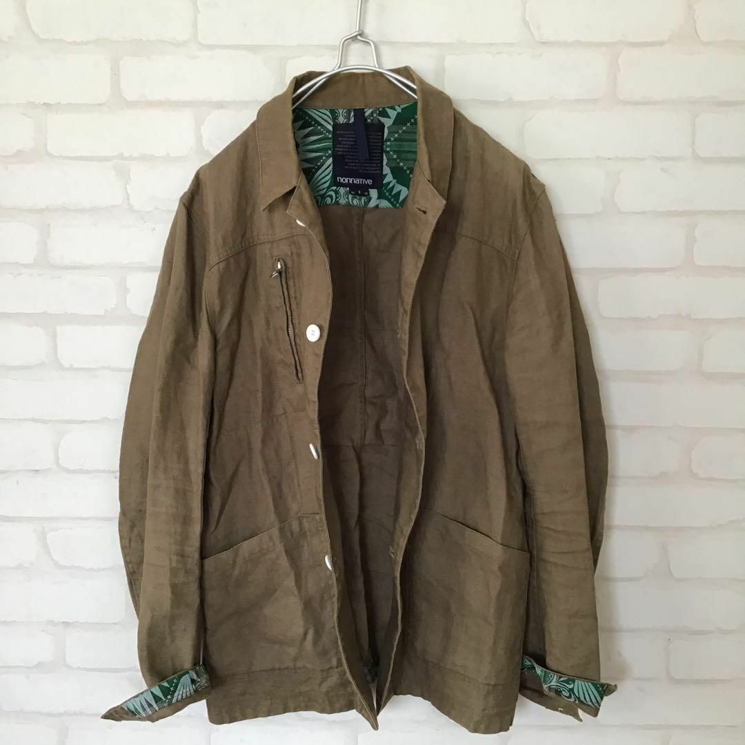 nonnative ノンネイティブ リネン ジャケット