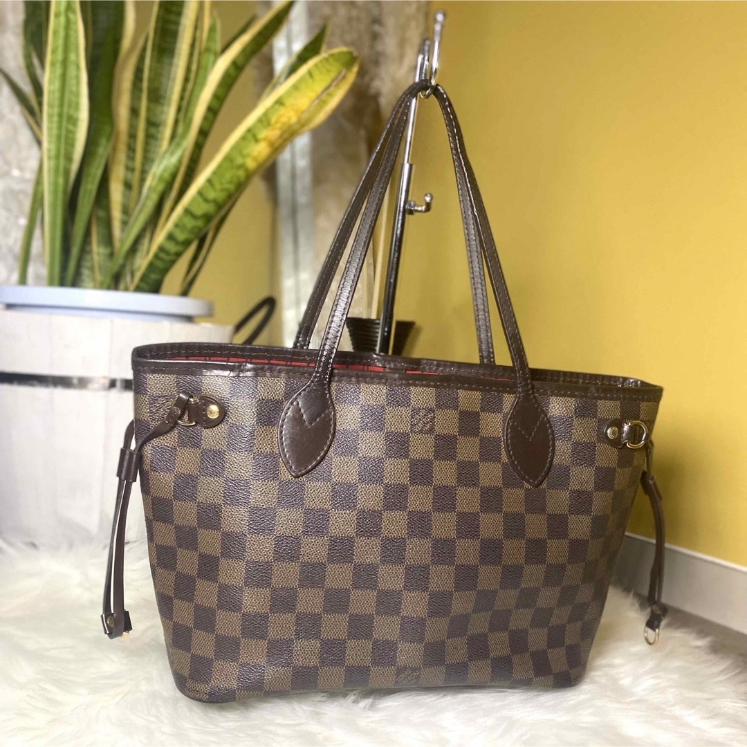 ネヴァーフル PM ダミエ エベヌ LOUIS VUITTON  正規品