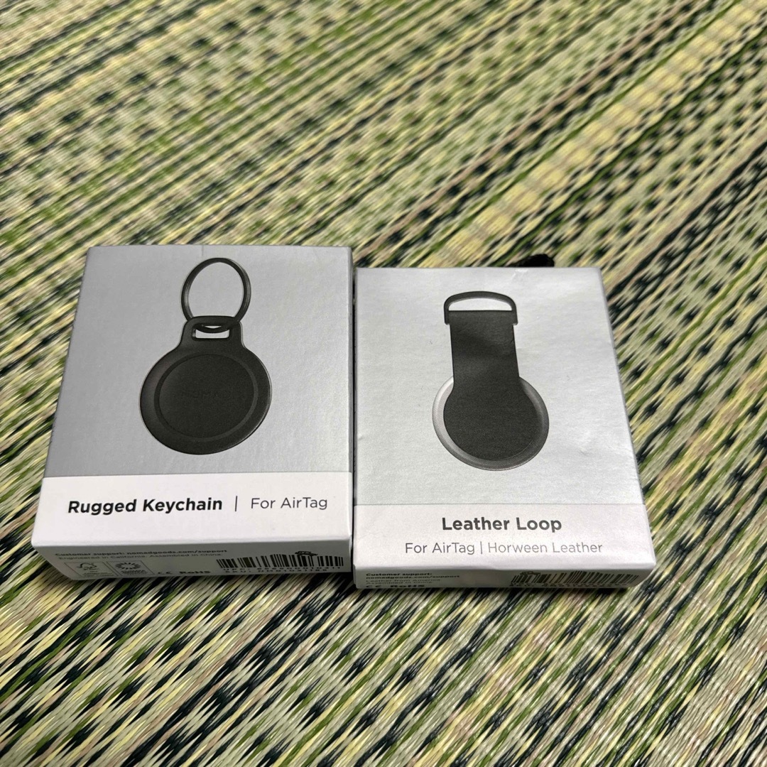 Apple(アップル)のNomad AirTag ケース 2種 スマホ/家電/カメラのスマホアクセサリー(その他)の商品写真